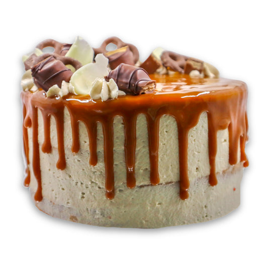 Salted Caramel Cascade Celebration Cake