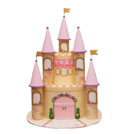 Princess Castle Custom Cake