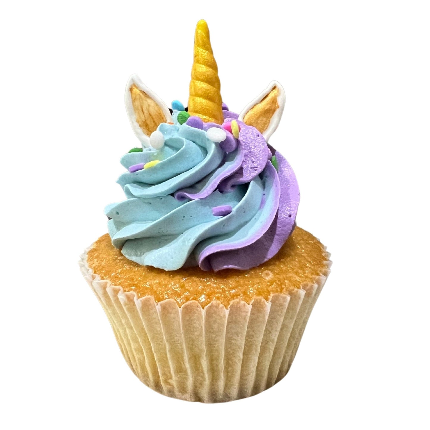 Unicorn Sprinkle Cupcake