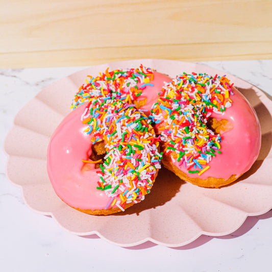 Strawberry Iced Donut