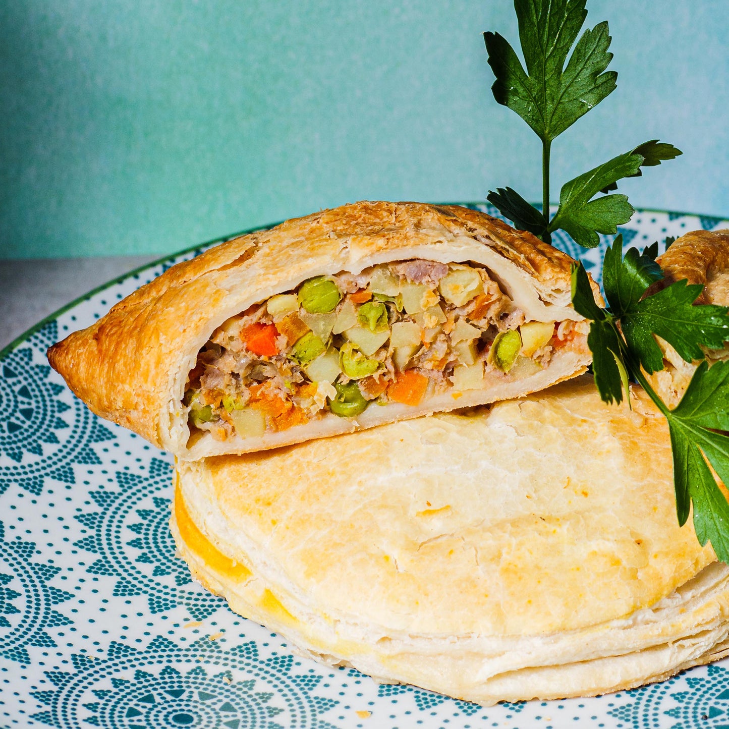 Meat & Veggie Pastie