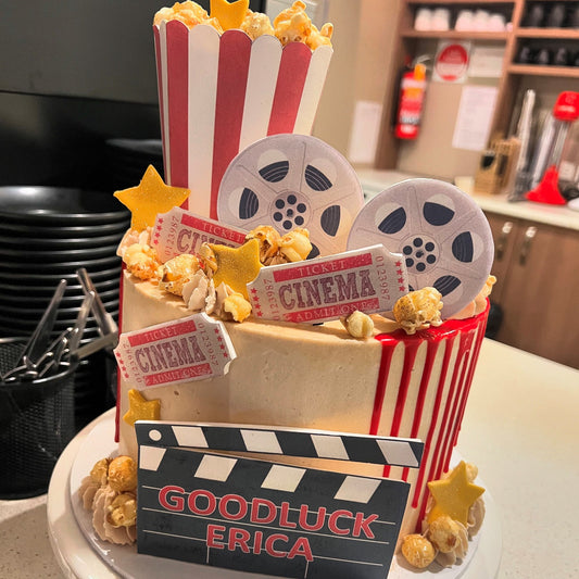 Cinema Celebration Custom Cake